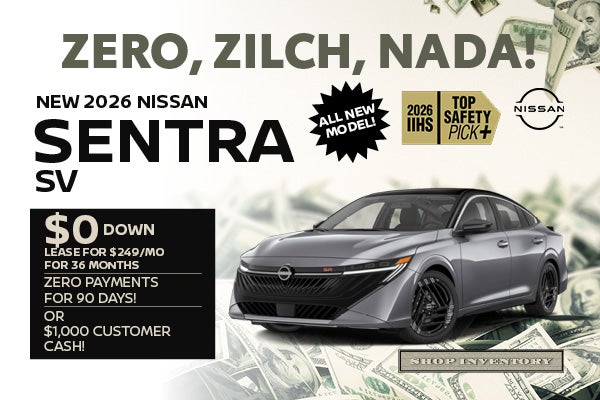 NEW 2026 NISSAN SENTRA SV