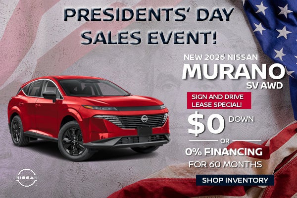 New 2026 Nissan Murano SV AWD